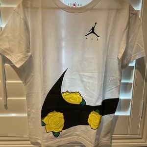 Jordan Dynamic Yellow Flower Shirt 